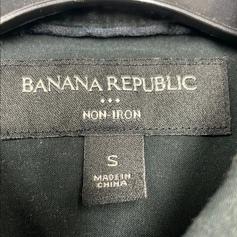 Banana Republic Black Dress Shirt Elegant Design